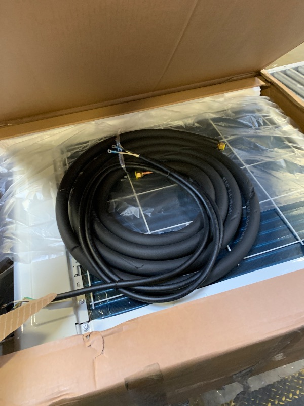 Photo 1 of 9000 BTU Mini Split Air Conditioner, 18.5 SEER2 208-230V Split Unit Ac and Heat Cool Up to 450 Sq.Ft, Ductless Air Conditioner w/Complete Installation Kit,Remote,2.0 Wifi Control,Low Noise