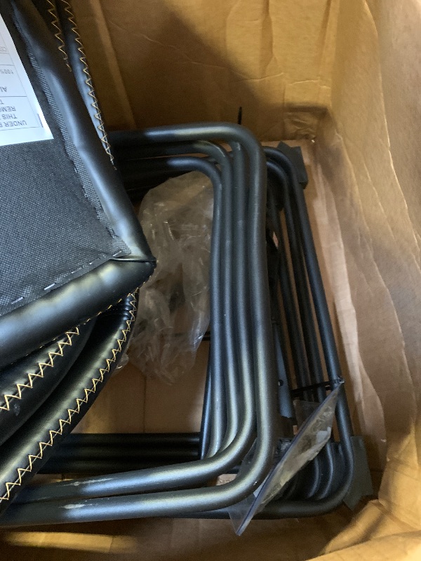 Photo 1 of 4 Pack Black Barstool Chairs