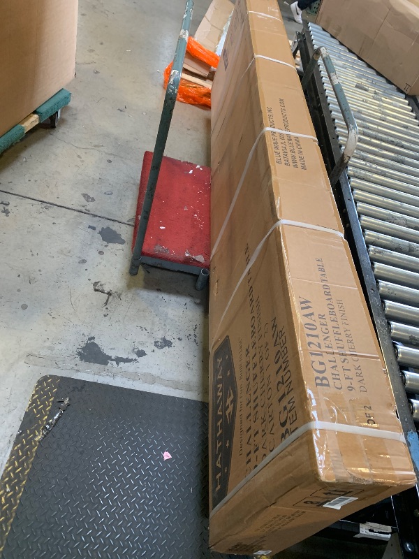 Photo 1 of Hathaway Challenger 108-Inches Manual Freestanding Shuffleboard Table ** BOX 1 OF 2 ONLY **