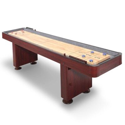 Photo 1 of Hathaway Challenger 108-Inches Manual Freestanding Shuffleboard Table ** BOX 1 OF 2 ONLY **