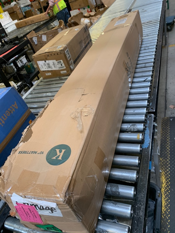 Photo 1 of Zinus 10 Inch Green Tea Cooling Memory Foam Mattress [New Version], King, Fiberglass Free, Medium Firmness, Cooling Gel Foam, Certified Safe Foams & Fabric, Mattress in A Box