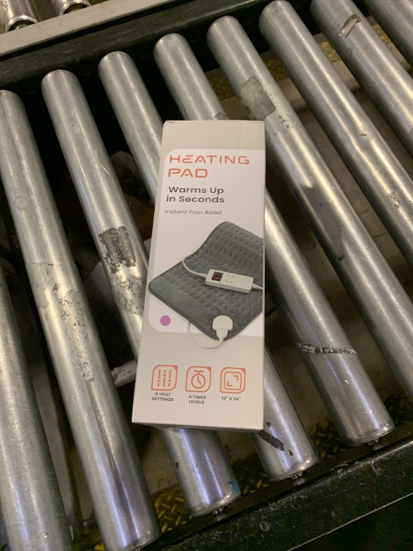 Photo 1 of Heating Pad for Period Cramps, Heating Pad for Back/Neck/Shoulder Muscle Pain, 6 Heating & 4 Timer Setting, Auto Shut Off, Dry/Moist Heat & Machine Washable, Birthday Christmas Gifts for Women Mom