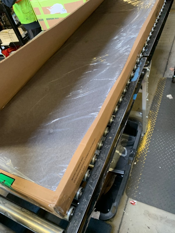 Photo 1 of Mxhtcewz King Size Linen Bed Frame, Upholstered Platform Bed Frame with Adjustable Headboard, Wooden Slats Support, No Box Spring Needed, Easy Assembly, Grey