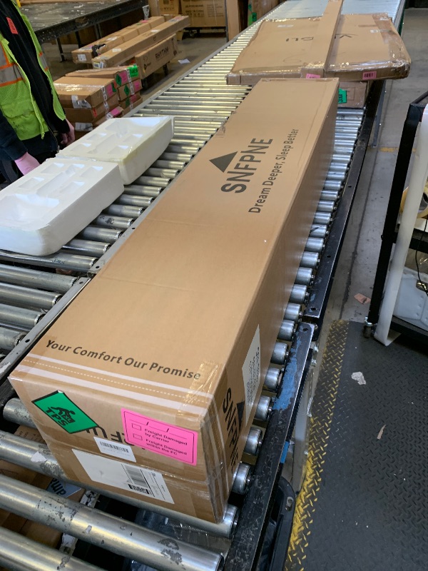 Photo 1 of SNFPNE Full Size Mattress 12 Inch, Hybrid Memory Foam Mattress with Zoned Pocket Coils Support and Motion Isolation Design, Strengthen Edge Support,CertiPUR-US Certified, Medium Firm in a Box