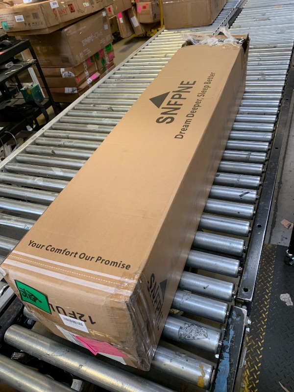 Photo 1 of SNFPNE Full Size Mattress 12 Inch, Hybrid Memory Foam Mattress with Zoned Pocket Coils Support and Motion Isolation Design, Strengthen Edge Support,CertiPUR-US Certified, Medium Firm in a Box