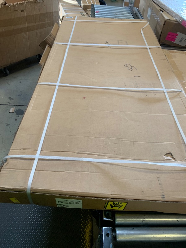 Photo 1 of YTSAHSTT Framelss Hinged Shower Door, 34" W x 76" H Single Swing Pivot Shower Door, 3/8" (10mm) Tempered Glass with Nano Coating, Stainless Handle, Glass Door for Walk-in Shower - Matte Black