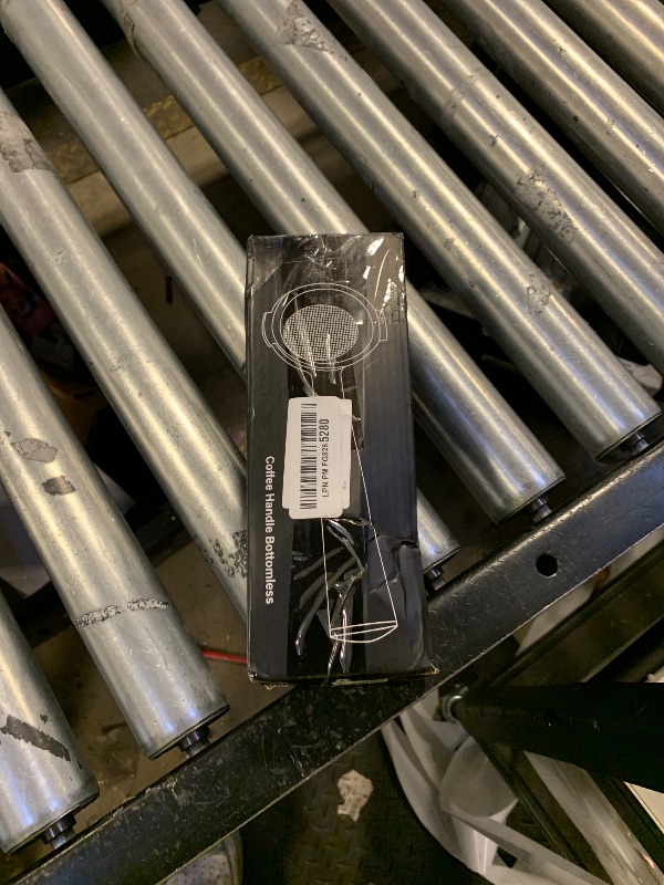 Photo 1 of 58mm Coffee Bottomless Portafilter, Stainless Steel 3 Ear Symmetrical Design, White