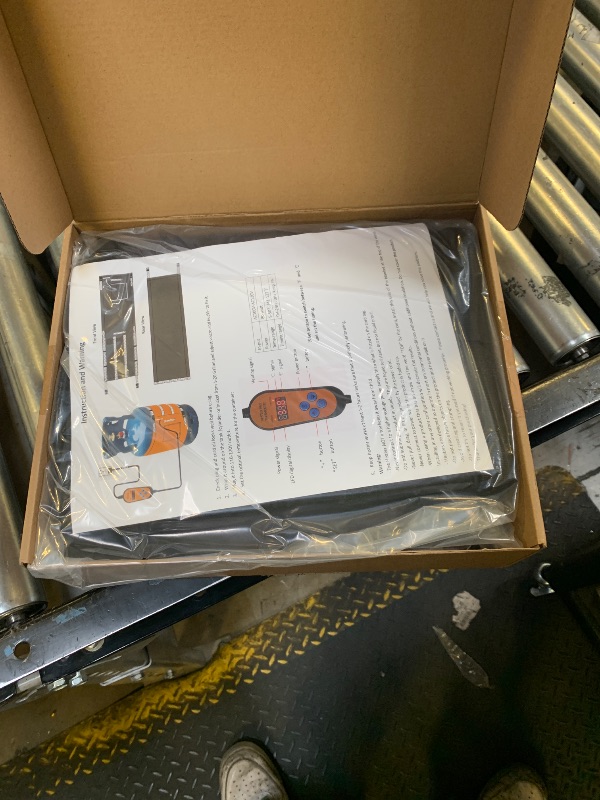 Photo 1 of 1 Pack Propane Tank Heater Blanket Gas LP Cylinder Tank Heater with Thermostat Controller Adjustment 41-122 °F and Timer Function, Propane Buckets Warmer Blanket Fit for 5-40LB Tanks (Black)