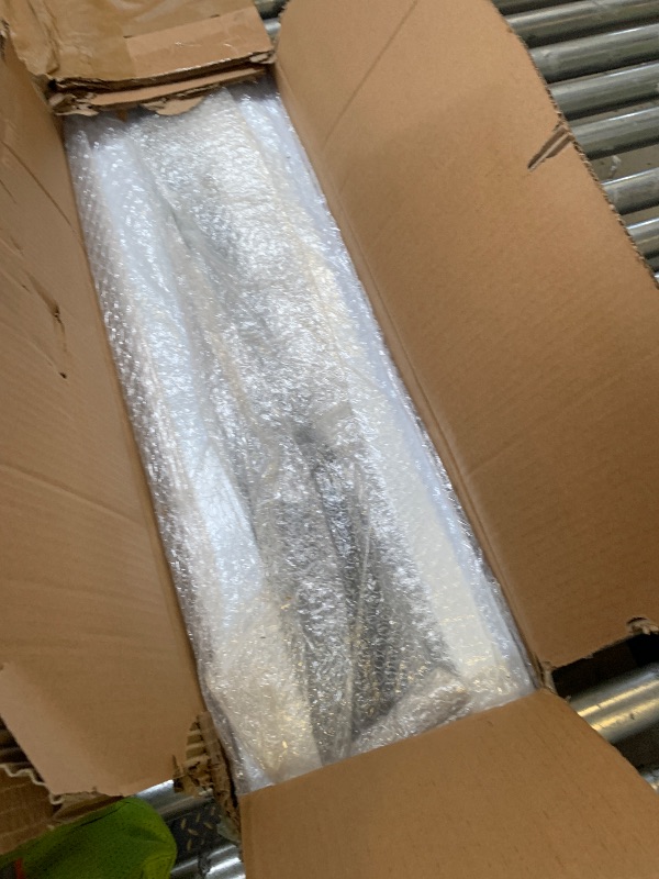 Photo 1 of Vanhoxcci Cargo Van Roof Ladder Rack Fit for 2015-2025 Ford Transit 150 250 350 with Rear Cargo Roller 800LB Steel White