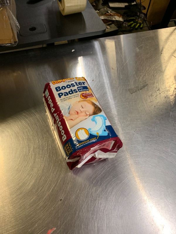 Photo 1 of Inspire Dimples Booster Pads, Baby Diaper Doubler with Adhesive - Boosts Diaper Absorbency - No More leaks 30 Count (with Adhesive for Secure Fit) (30 Count)