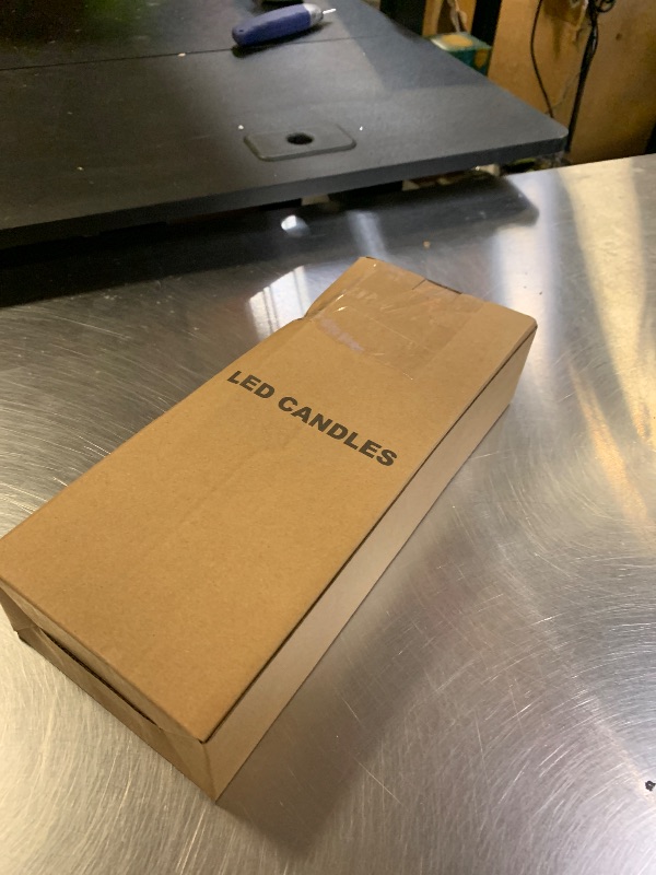 Photo 1 of GenSwin Flameless Ivory Taper Candles Flickering with 10-Key Remote, Battery Operated Led Warm 3D Wick Light Window Candles Real Wax Pack of 6, Christmas Home Wedding Decor(0.78 X 9.64 Inch)