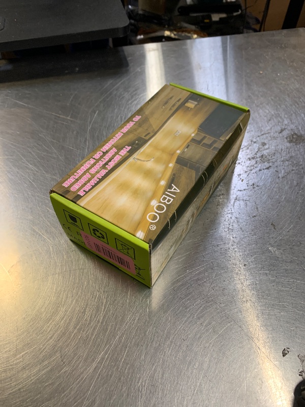 Photo 1 of AIBOO Under Cabinet LED Black Cover Puck Lighting Kit with Touch Dimmer Switch for Kitchen Cupboard Closet Lighting (6 Lights,Daylight White)