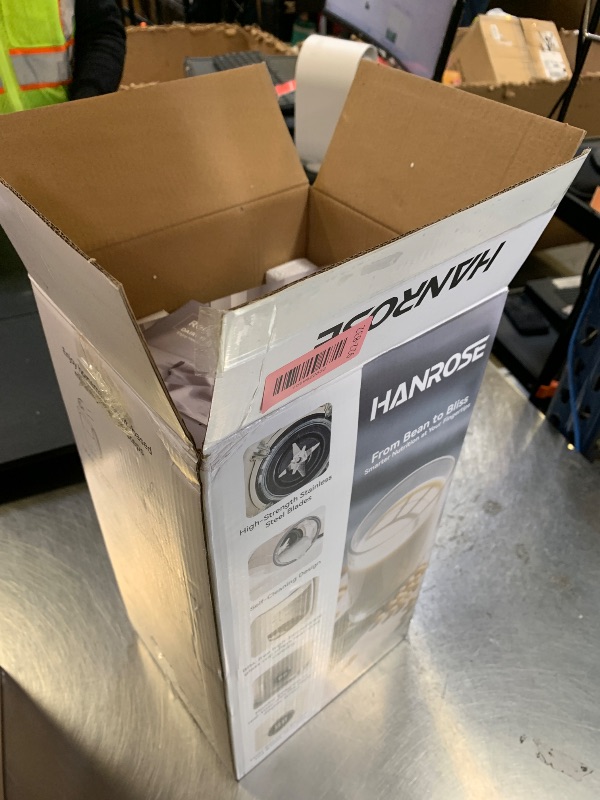 Photo 1 of 6-in-1 Upgraded 34oz Nut Milk Maker Machine with 8 Stainless Steel Blades, Automatic Plant-Based Milk Maker for Homemade Soy, Almond, Oat, Shakes & More, Keep Warm, Delay Timer & Self-Cleaning