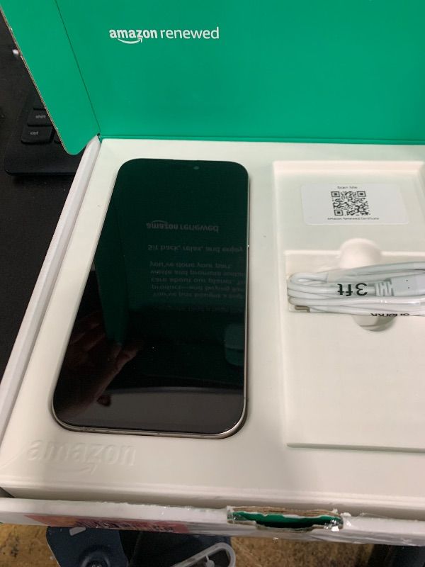 Photo 1 of Apple iPhone (Renewed Premium) 16 Pro Max, US Version, 512GB, Natural Titanium - Unlocked