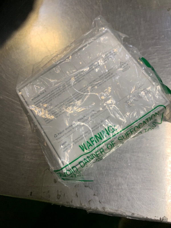 Photo 1 of Apple AirPods Pro 3 Wireless Earbuds, Active Noise Cancellation, Live Translation, Heart Rate Sensing, Hearing Aid Feature, Bluetooth Headphones, Spatial Audio, High-Fidelity Sound, USB-C Charging