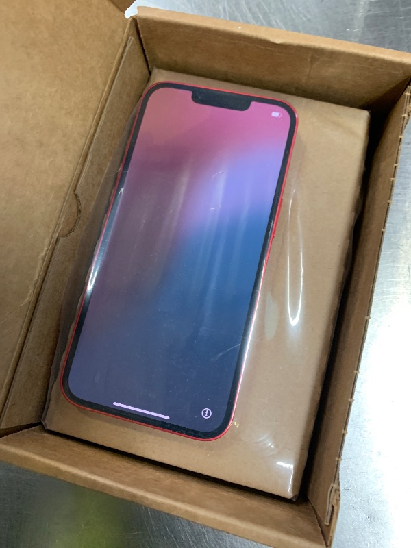 Photo 1 of Apple iPhone 14, 128GB, (PRODUCT) Red - Unlocked (Renewed)