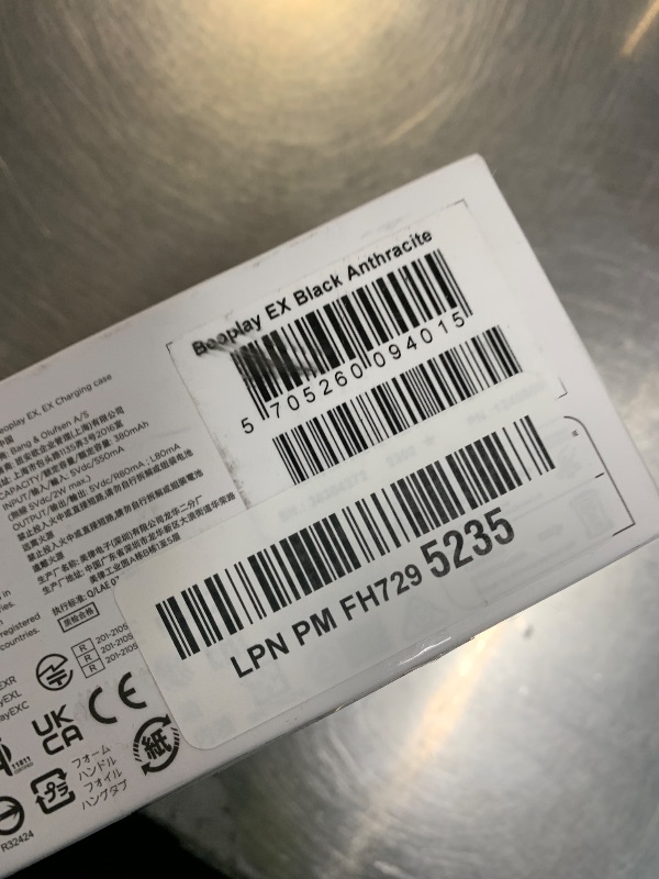 Photo 1 of Bang & Olufsen Beoplay EX - Wireless Bluetooth Earphones with Microphone and Active Noise Cancelling, Waterproof, 20 Hours of Playtime