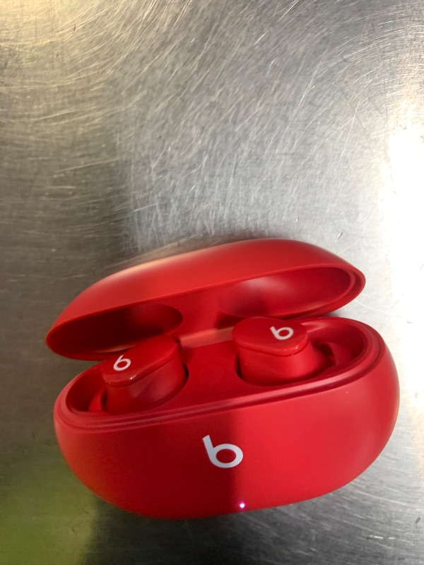 Photo 1 of **USED** beats studio buds (red)