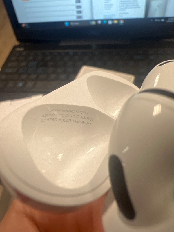 Photo 1 of Apple AirPods 4 Wireless Earbuds, Bluetooth Headphones, with Active Noise Cancellation, Adaptive Audio, Transparency Mode, Personalized Spatial Audio, USB-C Charging Case, Wireless Charging, H2 Chip