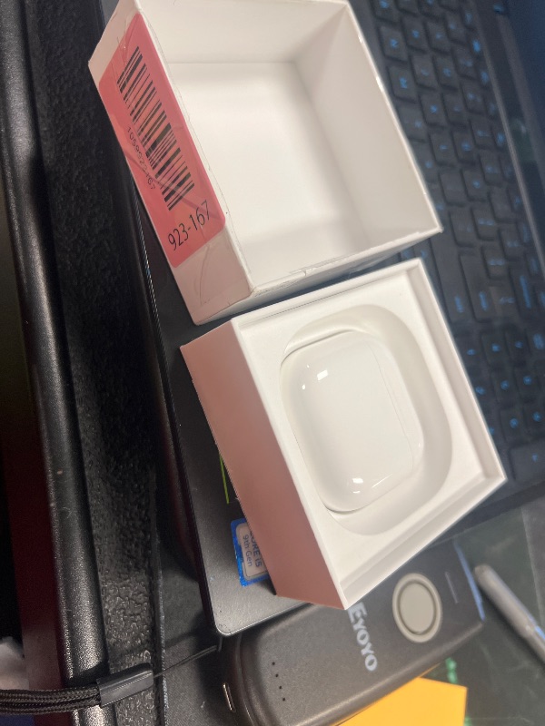 Photo 1 of Apple AirPods 4 Wireless Earbuds, Bluetooth Headphones, with Active Noise Cancellation, Adaptive Audio, Transparency Mode, Personalized Spatial Audio, USB-C Charging Case, Wireless Charging, H2 Chip