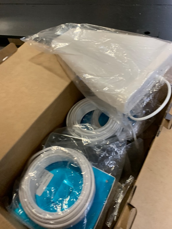 Photo 1 of Cell Phone Booster for Home, Up to 7000Sq. Ft,Cell Phone Signal Booster for Rural Area with 2 Indoor Panel Antennas,Boosts 5G 4G LTE for Home (White)