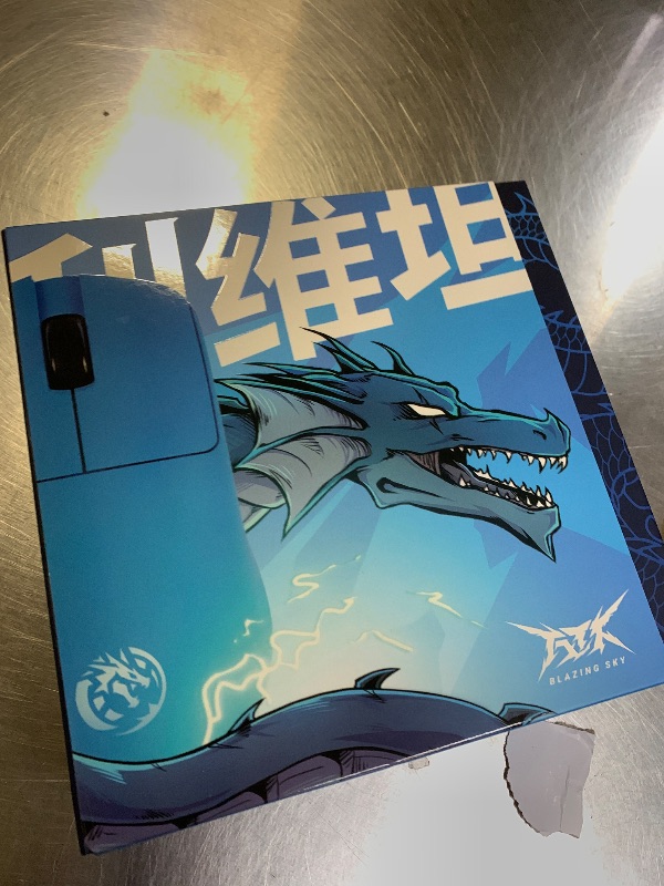 Photo 1 of ATK F1 Wireless Gaming Mouse – 35?g Ultralight, PAW3950 Sensor, 8000?Hz Polling, Dual Mode USB-C, Optical Switches, FPS Ergonomic Design (F1 Extreme, LEVIATAN Blue)