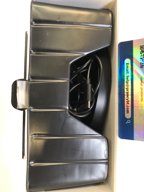 Photo 1 of Wireless Headset, Bluetooth Headset with AI Noise Cancelling Mic, Bluetooth V5.2 Headphones with USB Dongle, Charging Base & Mic Mute for PC/Cell Phones/Call Center (Black)
