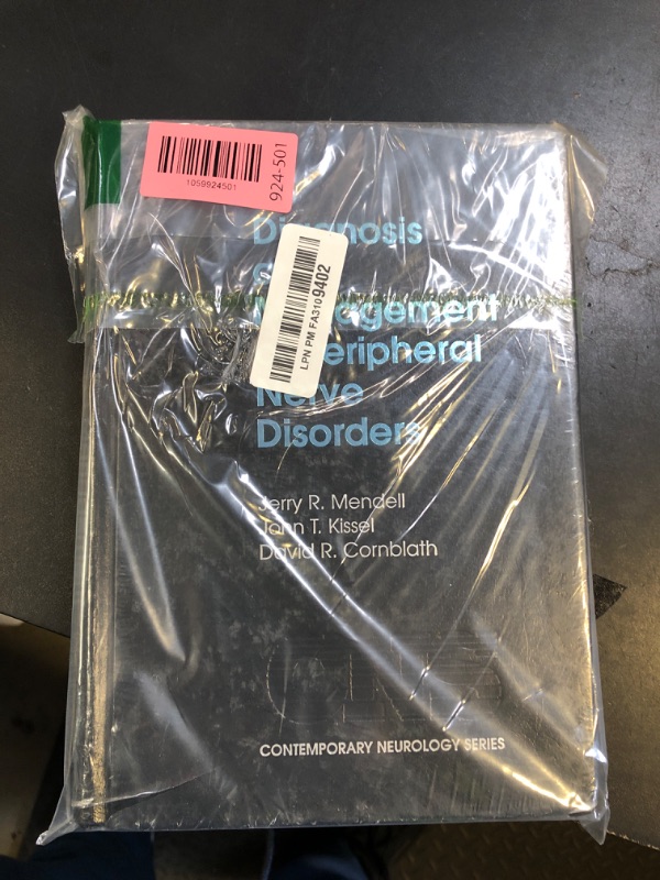 Photo 1 of Diagnosis and Management of Peripheral Nerve Disorders