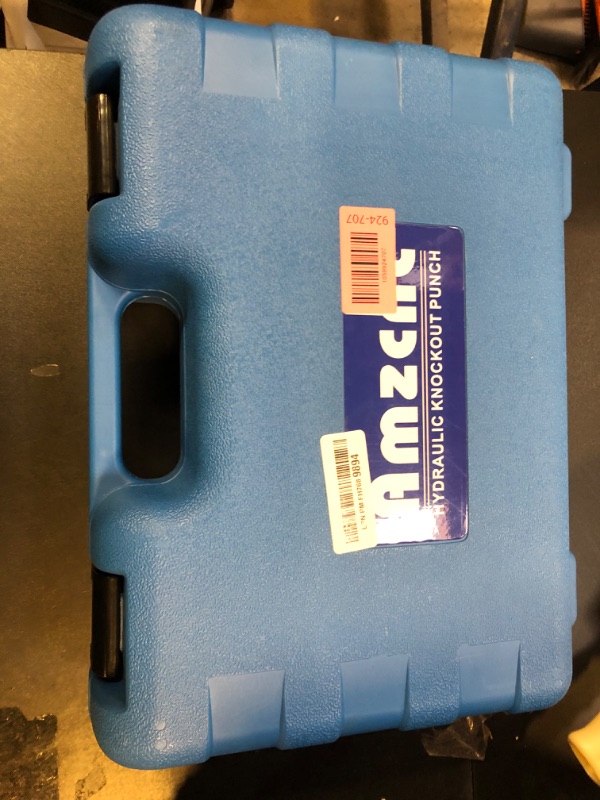 Photo 1 of AMZCNC Hydraulic Knockout Punch Electrical Conduit Hole Cutter Set KO Tool Kit 1/2 to 2 inch (8T(1/2"-2")), Alloy Steel