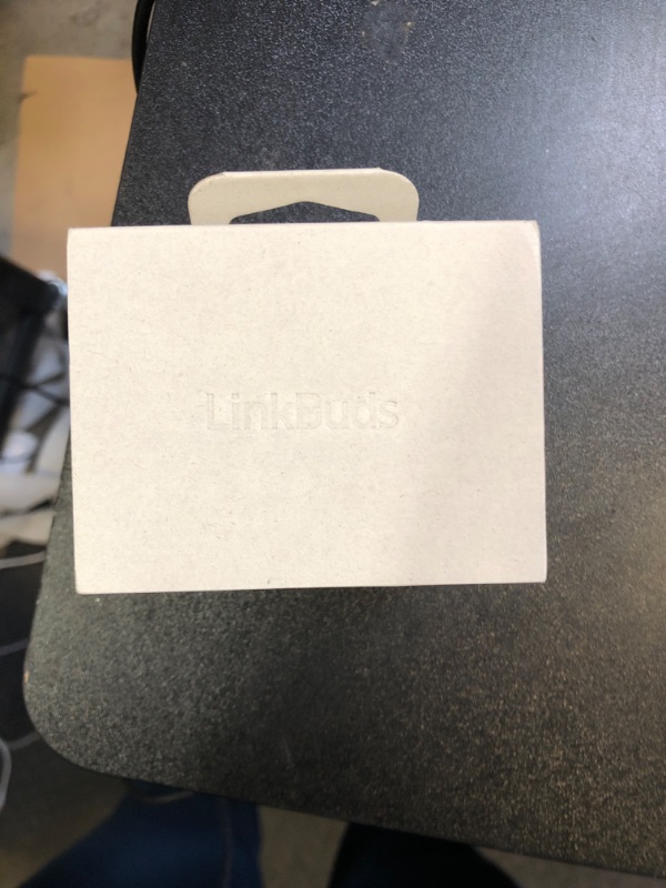 Photo 1 of Sony LinkBuds Fit Truly Wireless Noise Canceling Earbud Headphones, Small & Light with Newly Developed Air Fitting Supporters, White