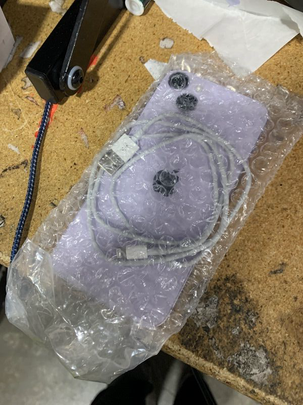 Photo 1 of Apple iPhone 14, 128GB, Purple - Unlocked (Renewed)