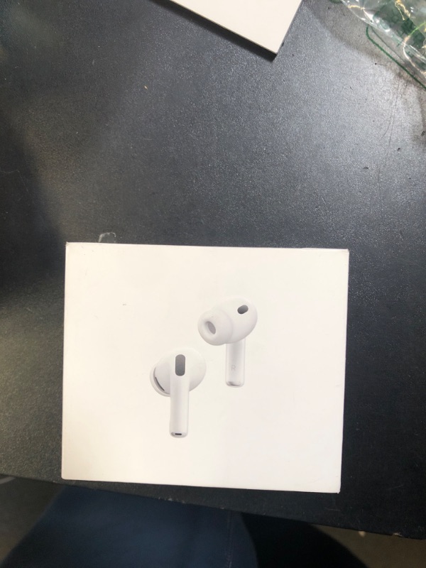 Photo 1 of Apple AirPods Pro 3 Wireless Earbuds, Active Noise Cancellation, Live Translation, Heart Rate Sensing, Hearing Aid Feature, Bluetooth Headphones, Spatial Audio, High-Fidelity Sound, USB-C Charging1059924776