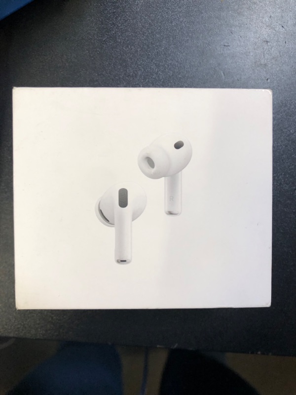 Photo 1 of Apple AirPods Pro 3 Wireless Earbuds, Active Noise Cancellation, Live Translation, Heart Rate Sensing, Hearing Aid Feature, Bluetooth Headphones, Spatial Audio, High-Fidelity Sound, USB-C Charging