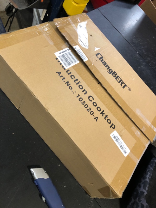 Photo 1 of ChangBERT Induction Cooktop, Commercial Grade Portable Cooker, Large 8” Heating Coil, Premium Stainless Steel Countertop Burner with NSF Certified, 10 Hours Timer Powerful 1800W Professional Hot Plate