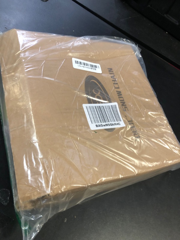 Photo 1 of DEDC Snow Chains for SUV Tire Chains Compatible with Tesla MODEL 3 Cars 1 Min Quick Fit Chainsaw Reusable Universal Emergency Traction Chain Tire Width 215 225 235 245 255 265 - Set of 2 MS1519