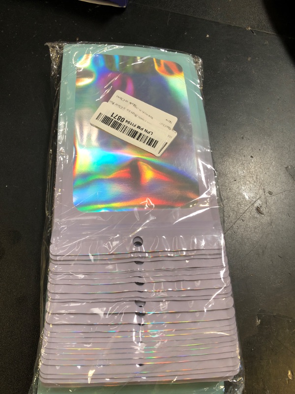 Photo 1 of 100 Pack Resealable Plastic Bags for Food Storage, Zipper Bags with Clear Front Window, Packaging Pouch for Small Business (Pink & Blue, 5.1x8.3 inch)