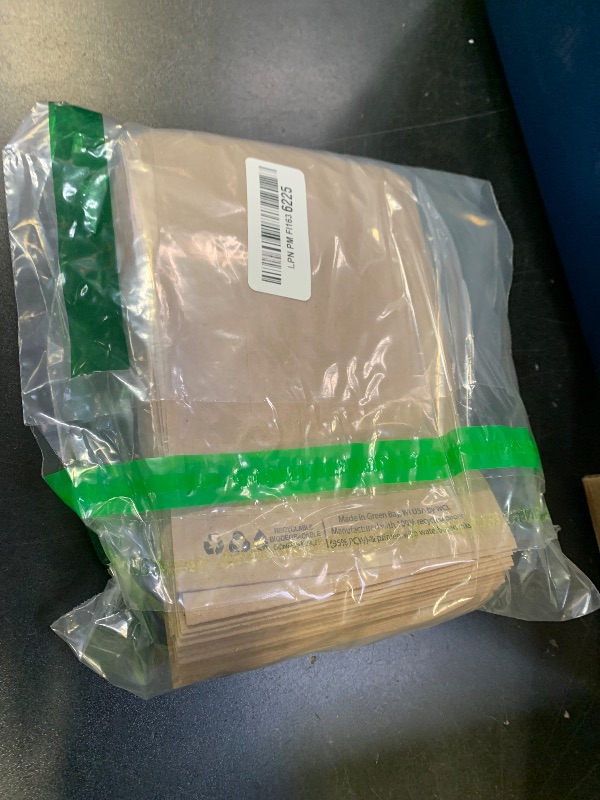 Photo 1 of ® Premium Quality Kraft Paper Bags Flat Merchandise Bags 100pack (Brown, 4 in x 6 in) Made in USA