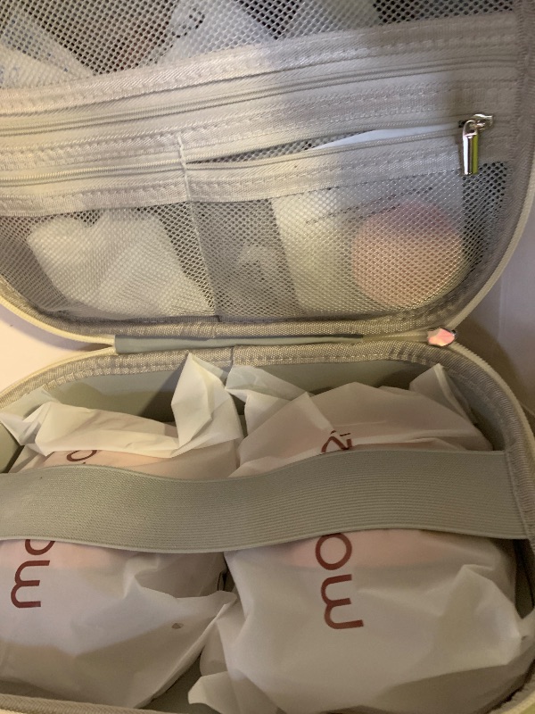 Photo 1 of Momcozy Wearable Breast Pump, Hands Free Upgraded Mobile Flow | M9, App Discreet Control with Personalized Multi-Modes & 15 Levels, Wearable Breast Pump 24mm, 2 Pack Cozy Red