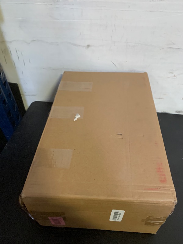 Photo 1 of Laptop Desk Stand for Bed Portable Desk Overbed Bedside Mobile Laptop Table Rolling Foldable Table Adjustable Height with Locked Wheels & Mouse Pad for Office Sofa (Dekuwood Black)