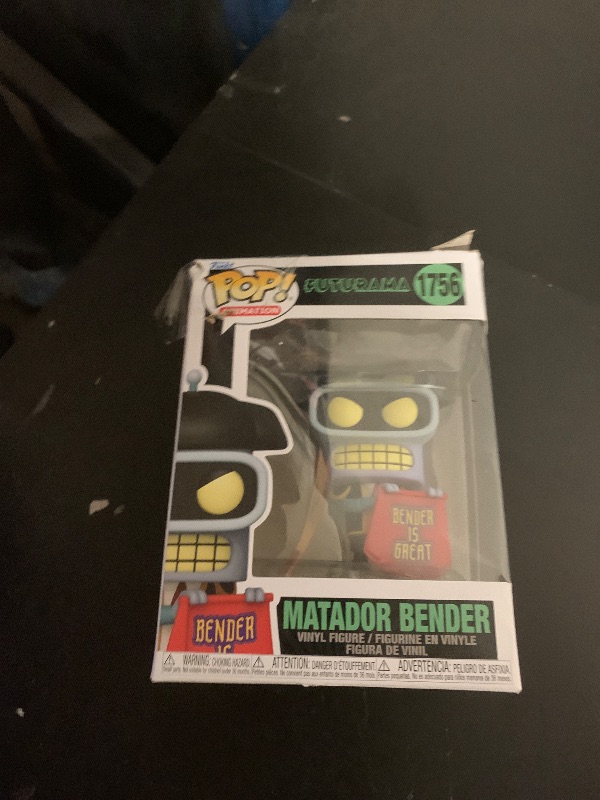 Photo 1 of Funko POP TV: Futurama - Bender - (Matador) - Collectable Vinyl Figure - Gift Idea - Official Merchandise - for Kids & Adults - TV Fans - Model Figure for Collectors and Display