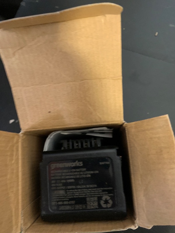 Photo 1 of Greenworks 40V 4.0Ah Lithium-Ion Battery (Genuine Greenworks Battery / 75+ Compatible Tools)