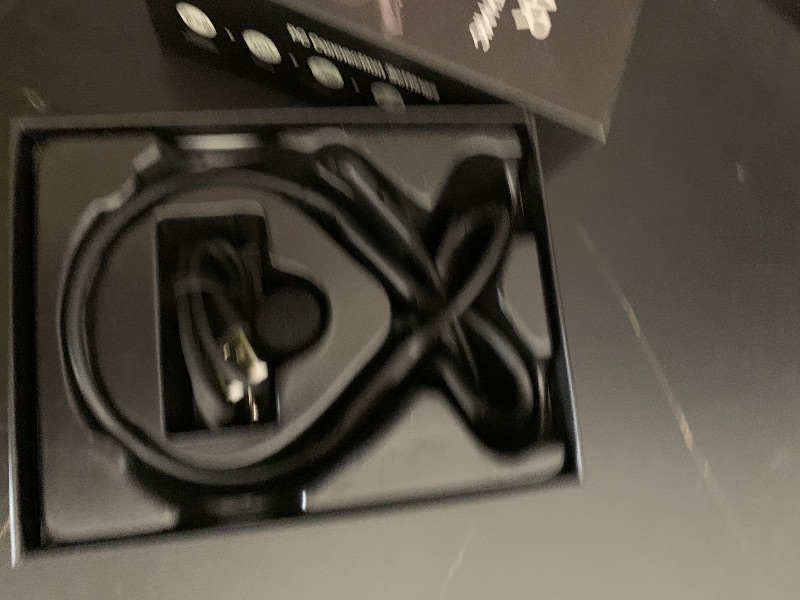 Photo 1 of Open Ear Headphones with Mic, 29g Bluetooth Headset, Sweat Resistant,12Hrs, Dual Connect, Wireless Bluetooth Headphones with Noise Cancelling Microphone & Mute, for Work, Workout, Driving, Call, Black