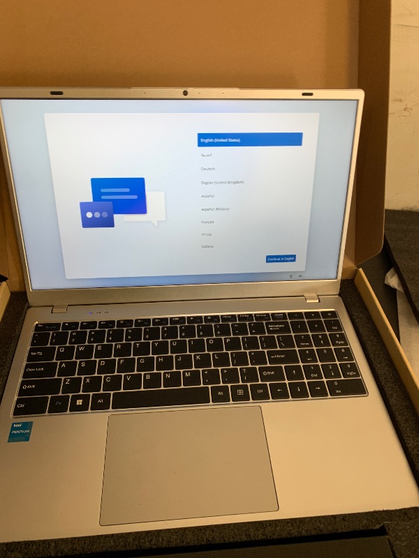 Photo 1 of MARGOLAI Laptop Computer, 16GB RAM/512GB SSD, 15.6" FHD IPS, Pentium Gold 6500Y Processor(Beats Core M3-8100Y, Up to 3.4GHz), WiFi 5/BT 5.0, Great for Office & Online Courses