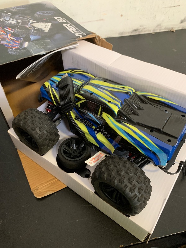 Photo 1 of HYPER GO H16BM 1/16 RTR Brushless High Speed Electric 4X4 Off-Road Fast RC Car, Max 42mph, RC Truck, Remote Control, 2 Lipo Batteries for Adult, Compatible with 3S Lipo