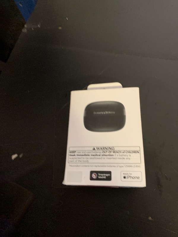 Photo 1 of Bowers & Wilkins Pi8 Bluetooth Wireless Earbuds (Anthracite Black), in-Ear Bluetooth Earphones with Qualcomm Chipset & aptX Lossless, Active Noise Cancelling Earbuds, 3 Built-in Mics, 15-Min Charging