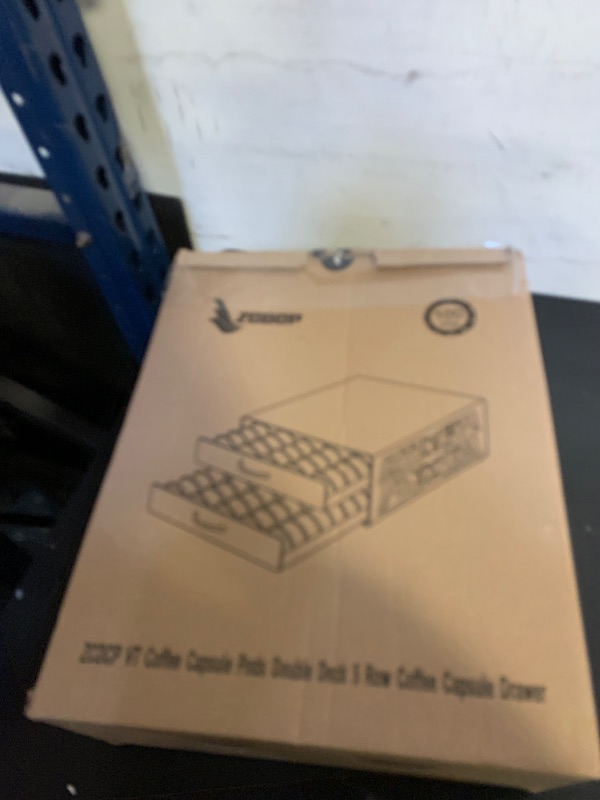 Photo 1 of ZCDCP 2-Tier 100-Capacity Vertuo Pod Organizer for Nespresso - Space-Saving Coffee Capsule Drawer Storage System for Fits All Vertuo Pods