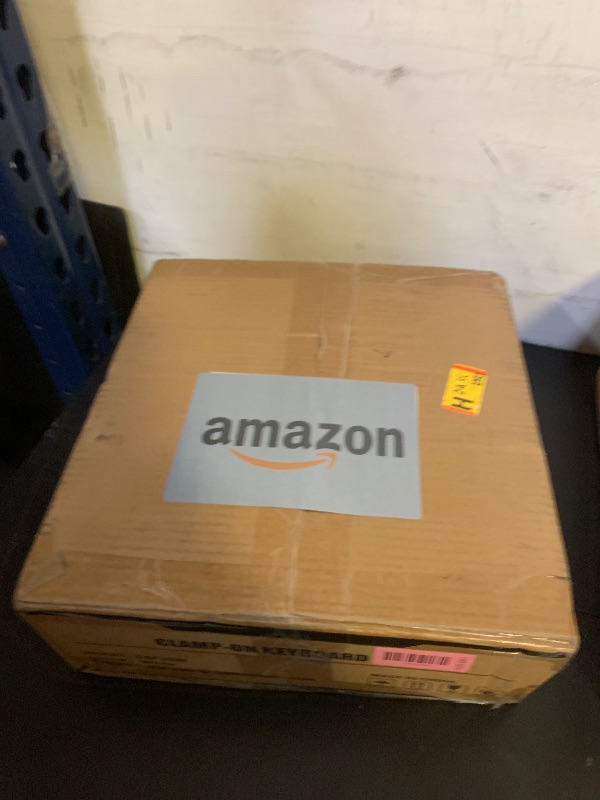 Photo 1 of suptek Small Keyboard Tray Under Desk Pull Out with C Clamp Mount, Computer Keyboard & Mouse Tray, 20 (24.2 Including Clamps) x 11.8 inch Slide-Out Platform Computer Drawer for Typing, White, DSF1SW