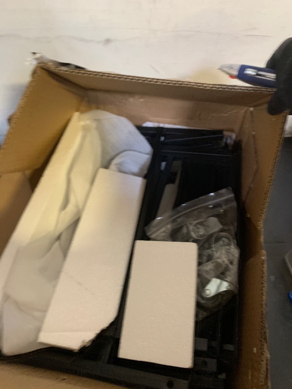 Photo 1 of **INCOMPLETE** Tohomeor Narrow Dresser Tall Skinny Storage Tower Vertical Slim Chest of Drawers with Charging Station Small Nightstand Side Table for Bedroom, Bathroom, Small Spaces (Rustic Brown, 4 Drawers)