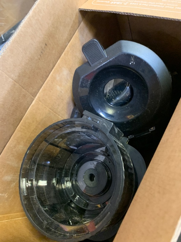 Photo 1 of ECOSELF Cold Press Juicer with 3 Filters (For Juice/Sorbet/Nut Milk), Juicer Machines With 6.0" Wide Mouth Hopper, Self Feeding & Hands-Free Design, Juicer for Family Gathering Party, With Pusher