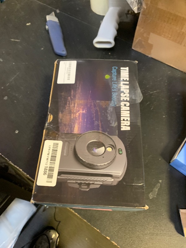Photo 1 of Caupureye Time Lapse Camera - Timelapse Camera with Infrared Positioning & LED Light, 180 Days Shooting, 1080P AVI Videos & Photos for Outdoor Construction, Cooking, Plant Growth, Landscape(64GB)